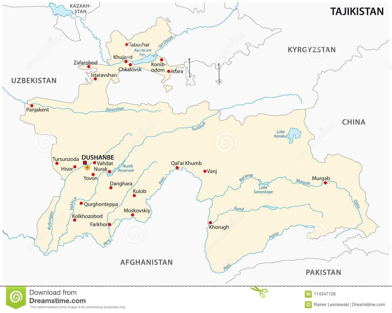 Карта таджикистан панджакент